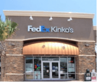 Fedex Kinko's building front